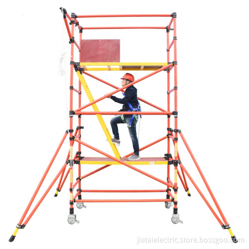 Mobile FRP Scaffold Ringlock Construction Scaffolding Towers for Sale